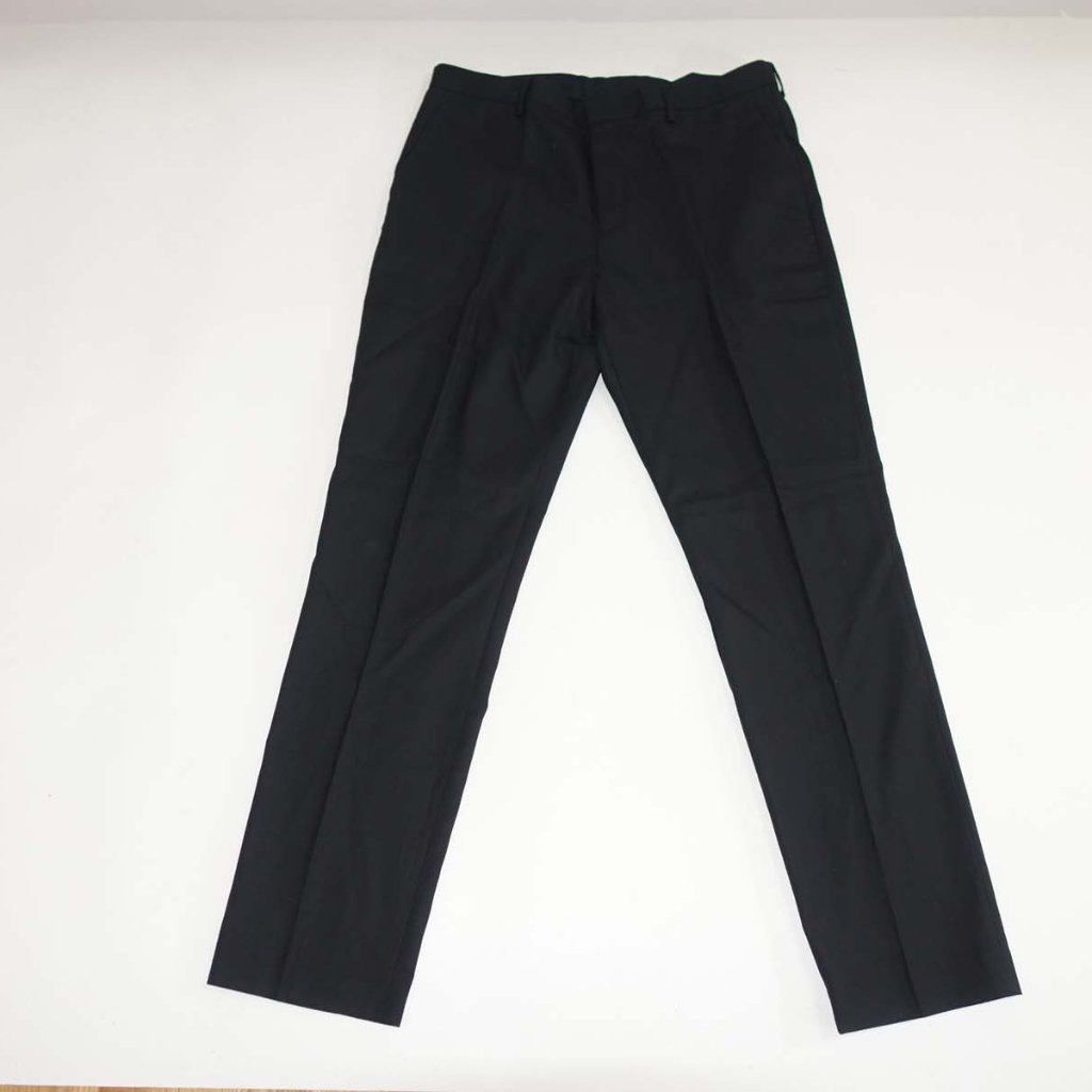 J. Crew Men's Bowery Slim Fit Dress Pants 36 X 34 Nwt Black Wool Blend Bq424